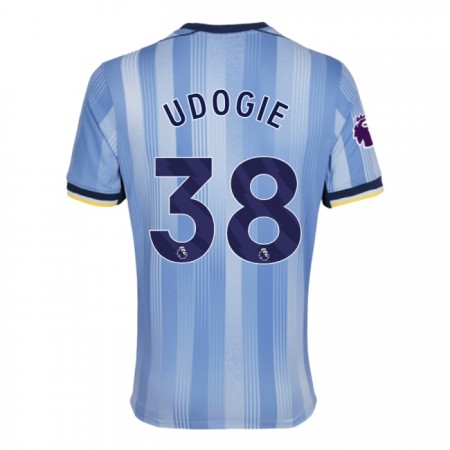 Tottenham Hotspur Udogie 38 Venkovní 2024-25 - Fotbalové Dresy (S/S) Tottenham Hotspur Udogie 38 Venkovní 2024-25 - Fotbalové Dresy (S/S)